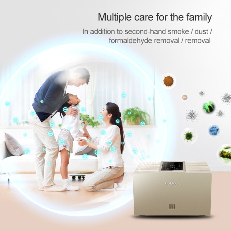 Nobico J021 Double Filter Desktop Air Purifier in Office to Remove Smoke Smog PM 2.5