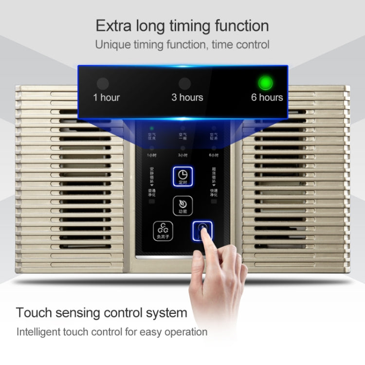 Nobico J021 Double Filter Desktop Air Purifier in Office to Remove Smoke Smog PM 2.5