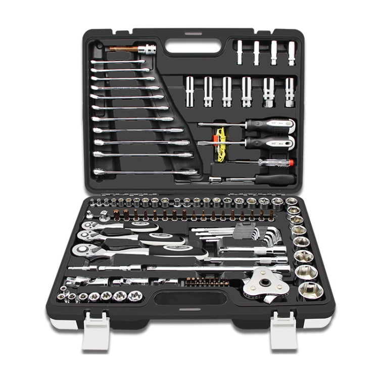 123 PCS Ratchet Wrench Set Car Repair Combination Hardware Toolbox