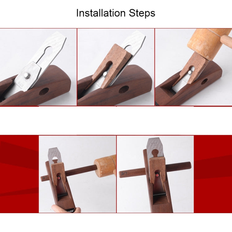 105mm Indonesian Mahogany Mini Hand-Planing DIY Tool Carpenter