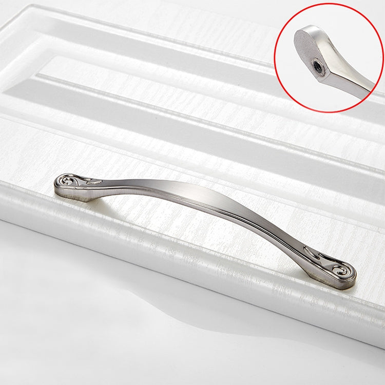 5 PCS 4041-128 Wiredrawing Zinc Alloy Cabinet Drawer Door Handle