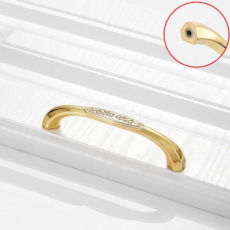 5 PCS 4086-96 Double Gold Zinc Alloy Cabinet Drawer Door Handle