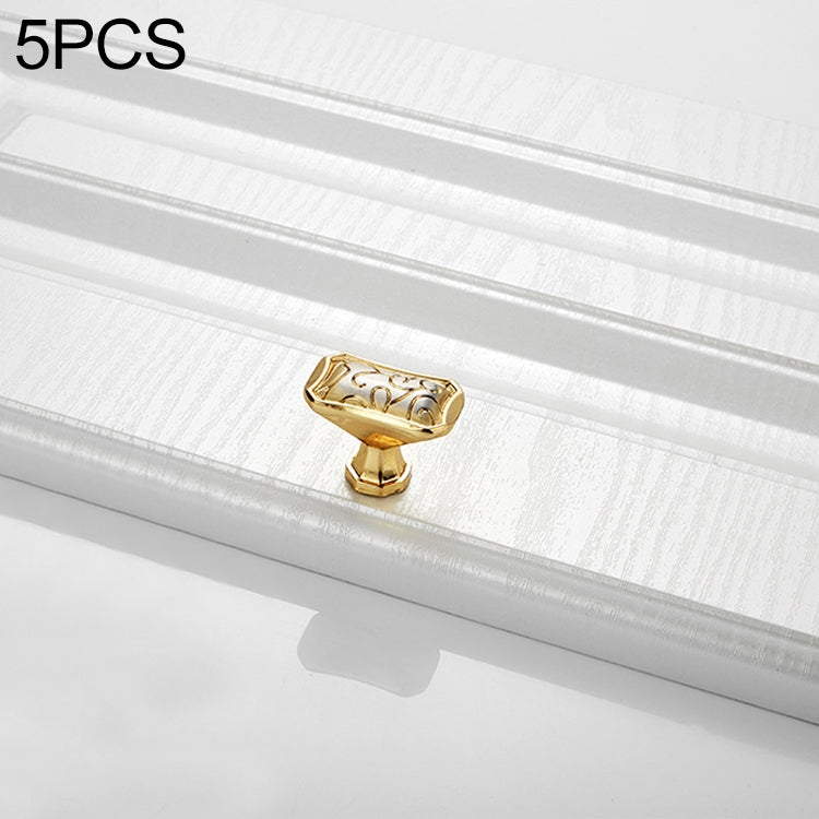 5 PCS 4086-single Double Gold Zinc Alloy Cabinet Drawer Door Handle