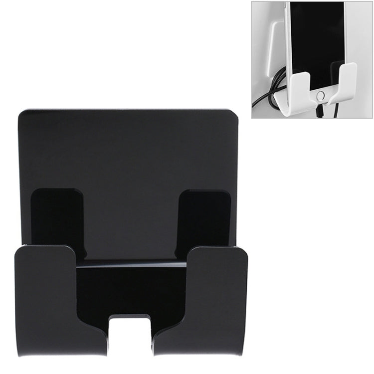 Acrylic Key Hook Wire Plug Holder Socket Storage Hanging Rack Adhesive Type Multi-functional Strong Wall Phone Hook