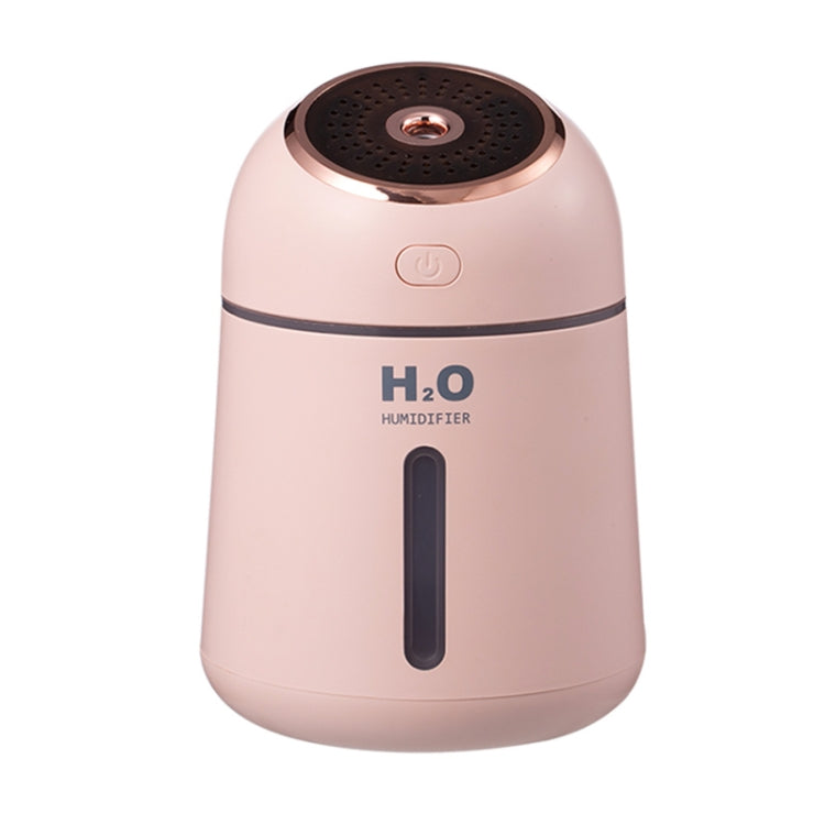 Little-Q Ultrasonic Essential Oil Diffuser Aromatherapy Aroma Humidifier with LED Night Light for Office, Home Bedroom, Car, Support USB Output, Capacity: 330ml, DC 5V