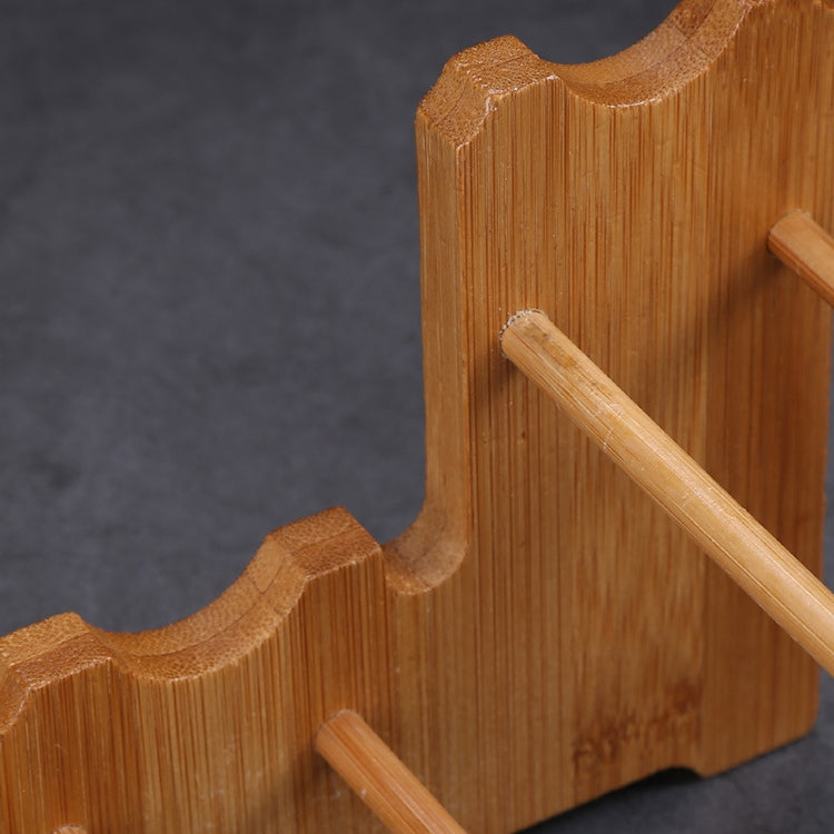 Creative Double-deck Kung Fu Tea Set Tea Cup Holder Drainage Rack