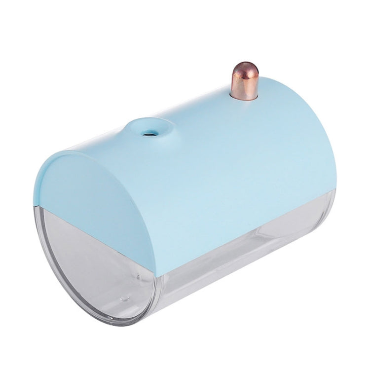Ibiey Submarine Shape USB Mini Ultrasonic Aromatherapy Humidifier Automatic Alcohol Sprayer with LED Light, Capacity: 230mL(Blue)