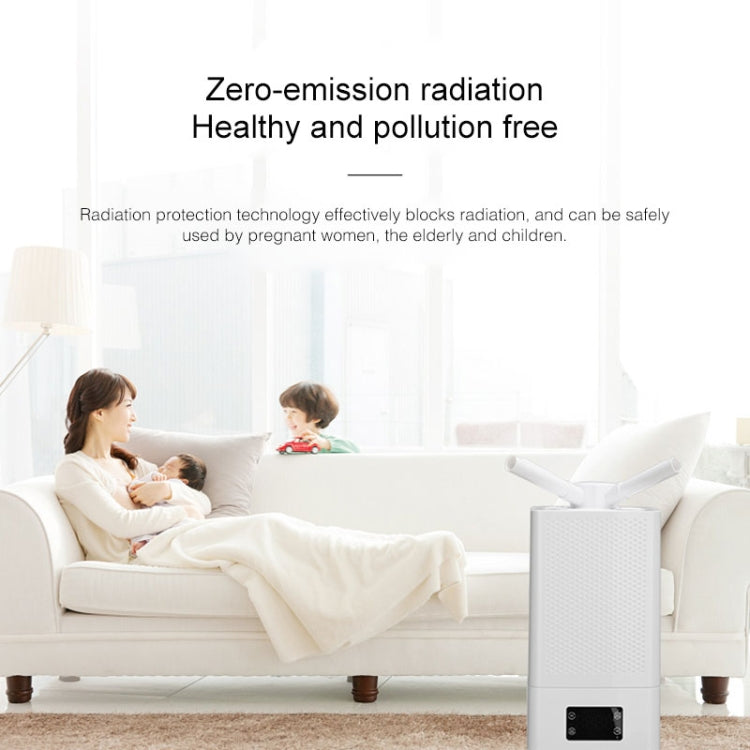 Console Mode Household Air Humidifier Large Capacity Commercial Intelligent Vegetable Preservation Machine Automatic Alcohol Sprayer, Standard Intelligent Version(White)