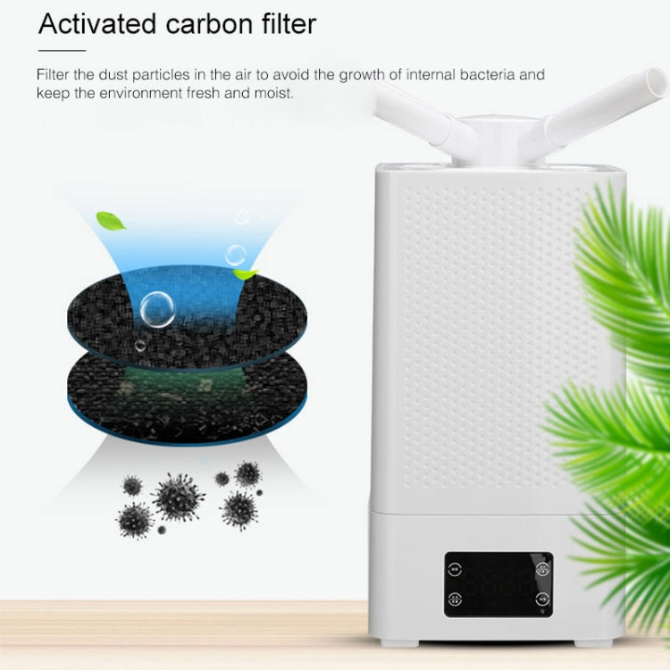 Console Mode Household Air Humidifier Large Capacity Commercial Intelligent Vegetable Preservation Machine Automatic Alcohol Sprayer, Standard Intelligent Version(White)