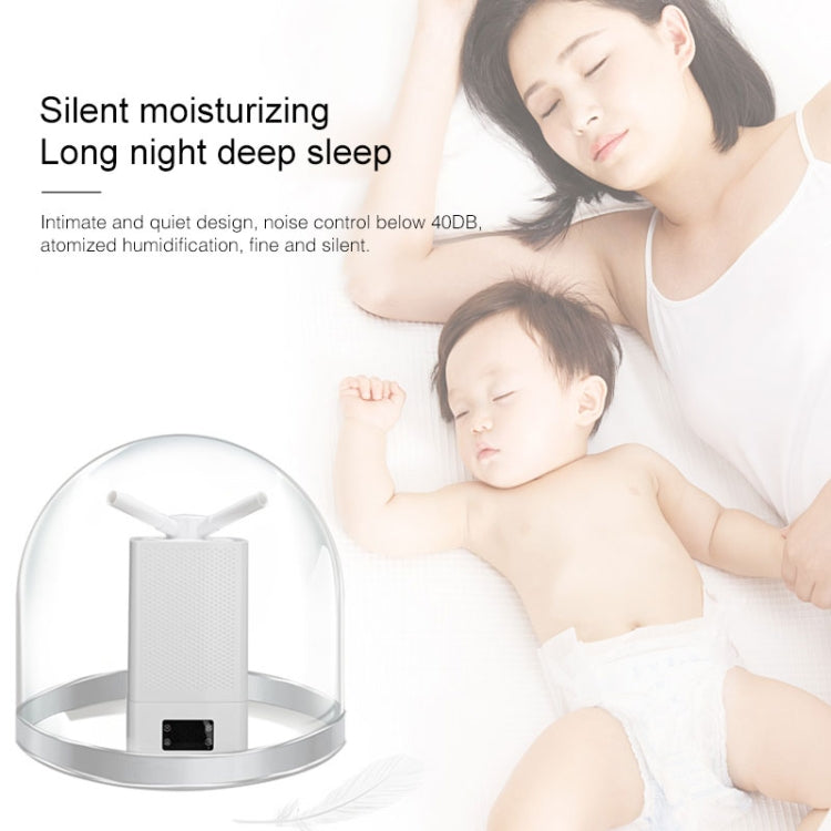 Console Mode Household Air Humidifier Large Capacity Commercial Intelligent Vegetable Preservation Machine Automatic Alcohol Sprayer, Standard Intelligent Version(White)