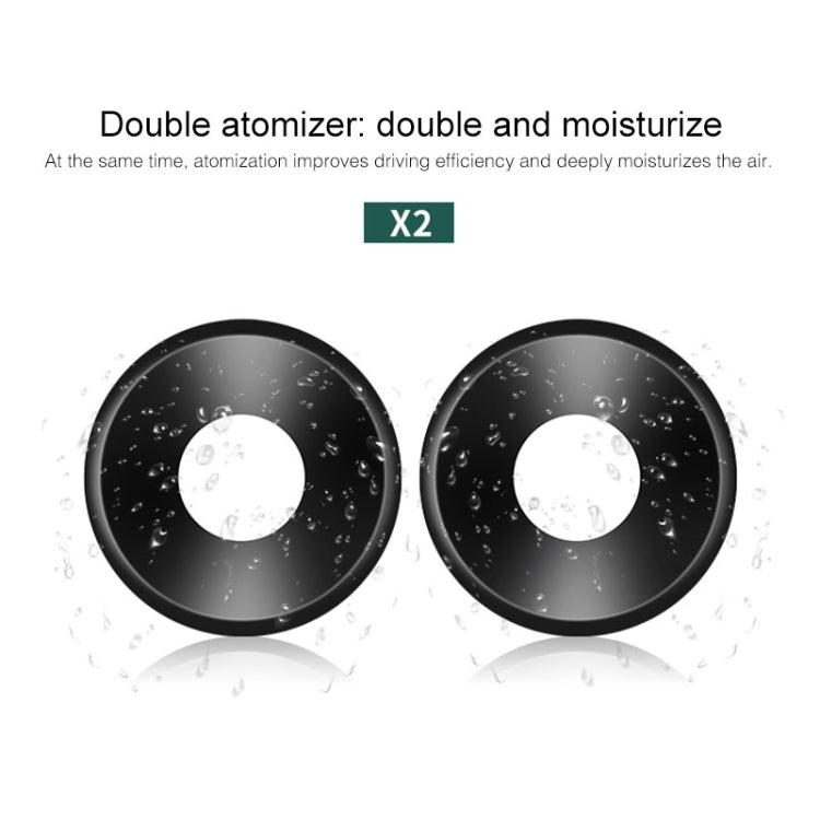 Console Mode Household Air Humidifier Large Capacity Commercial Intelligent Vegetable Preservation Machine Automatic Alcohol Sprayer, Upgraded Intelligent Version(White)