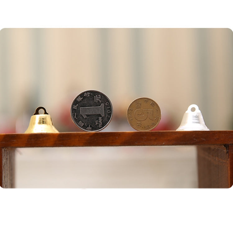 50 PCS Christmas Decorating Christmas Tree Small Bells Decoration Supplies, Size: 2*2cm