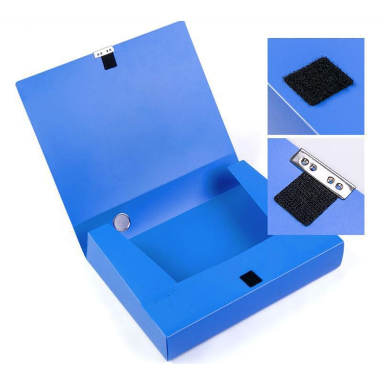 10 PCS Office Supplies 2cm A4 Plastic File Box Document Folder
