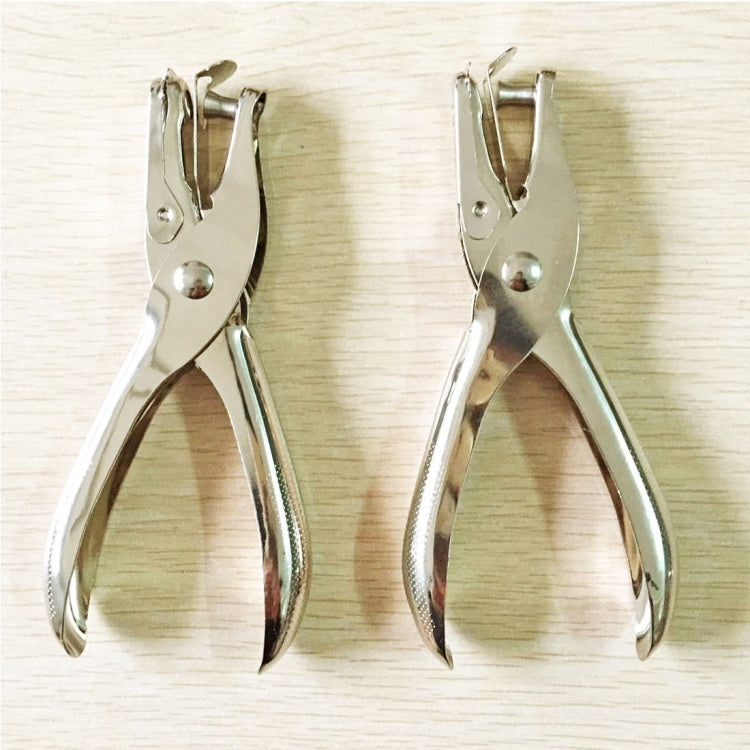 10 PCS Office Metal Single Hole Punching Machine Manual Drilling