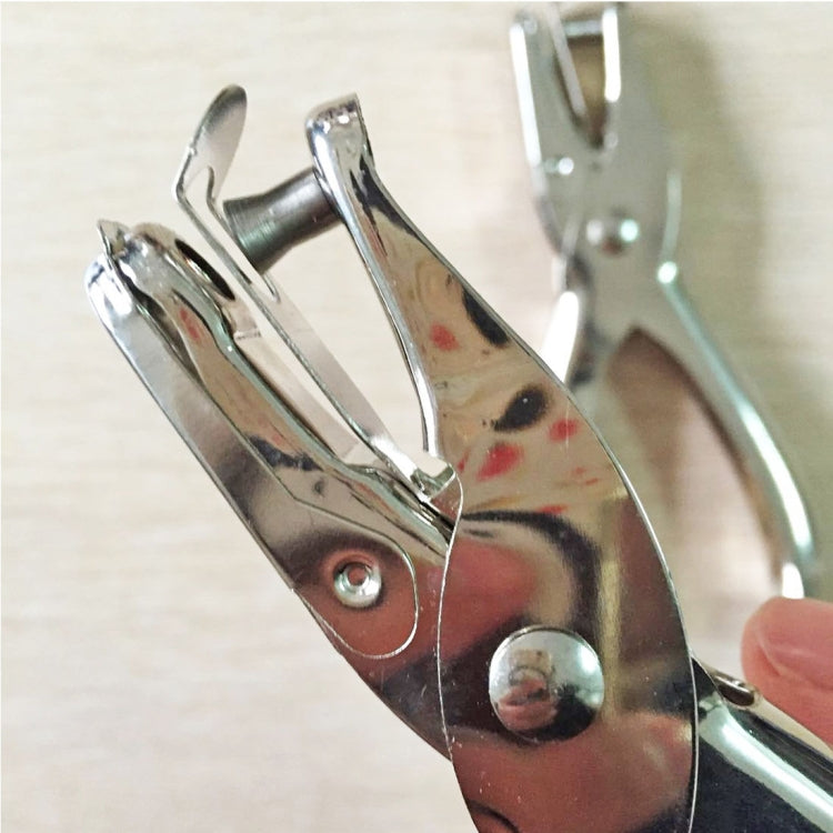 10 PCS Office Metal Single Hole Punching Machine Manual Drilling