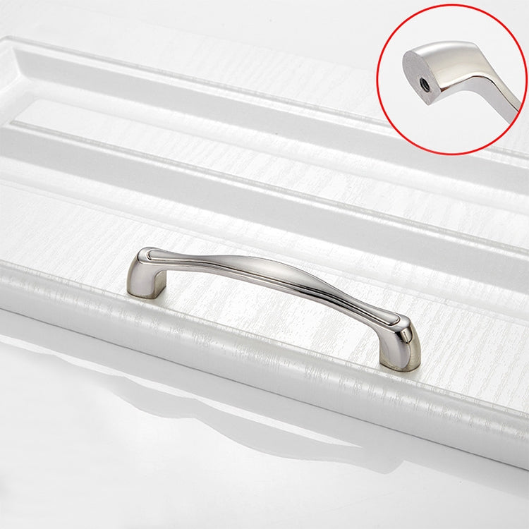 5 PCS 4092-96 Double White Zinc Alloy Cabinet Drawer Door Handle