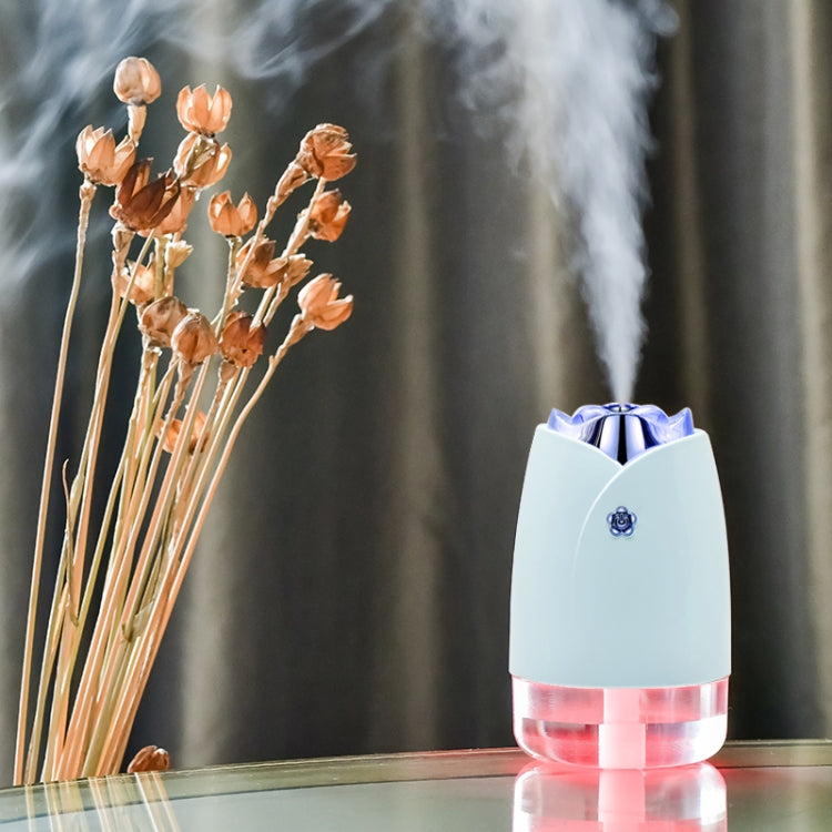 WT-H19 Rose Atomizing Humidifier with Colorful Night Lights, Water Tank Capacity: 230mL