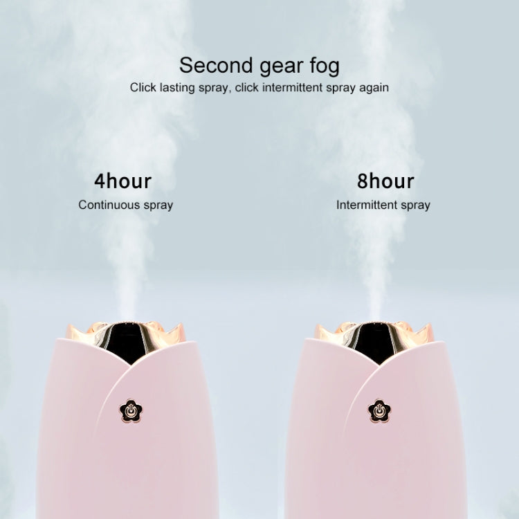 WT-H19 Rose Atomizing Humidifier with Colorful Night Lights, Water Tank Capacity: 230mL
