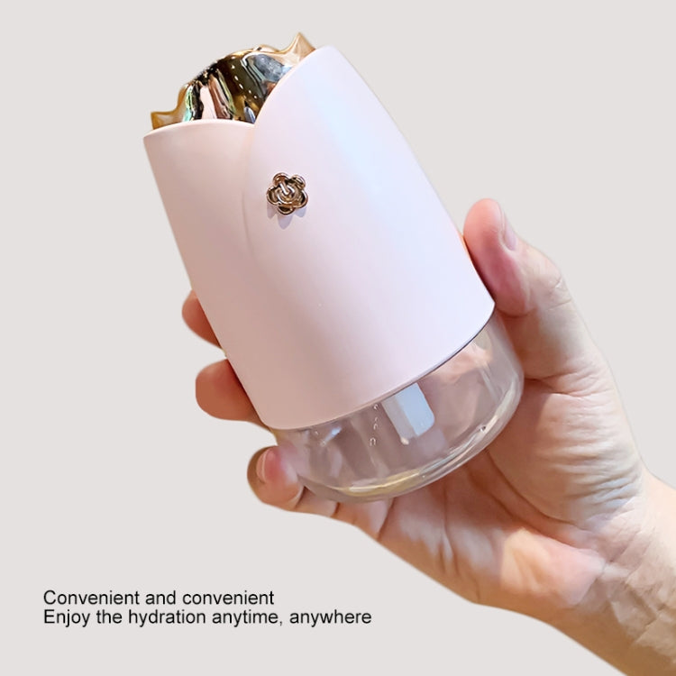 WT-H19 Rose Atomizing Humidifier with Colorful Night Lights, Water Tank Capacity: 230mL
