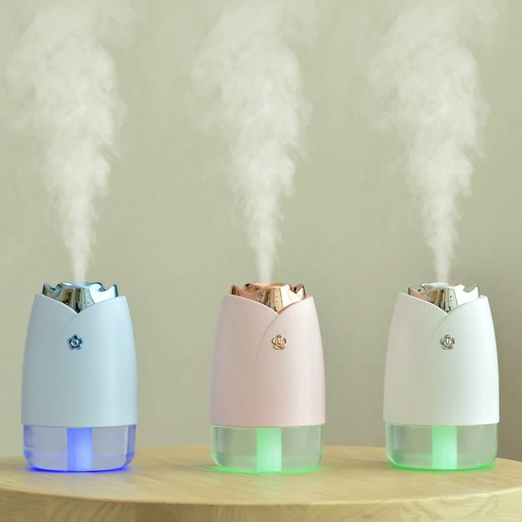 WT-H19 Rose Atomizing Humidifier with Colorful Night Lights, Water Tank Capacity: 230mL