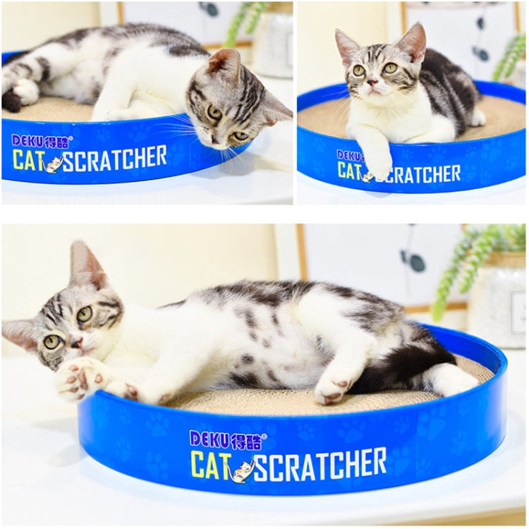 CP-051 Disc-shaped Corrugated Paper Cat Scratch Board Cat Litter Claw Toy