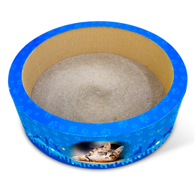 CP-405 Barrel-shaped Corrugated Paper Cat Scratch Board Cat Litter Claw Toy