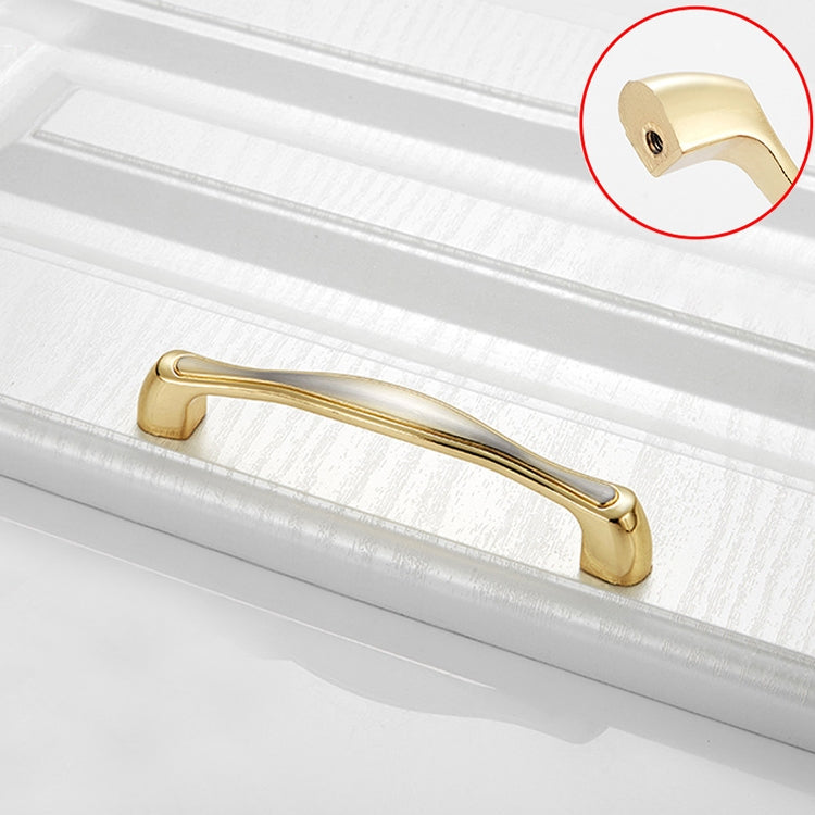 5 PCS 4092-128 Double Gold Zinc Alloy Cabinet Drawer Door Handle