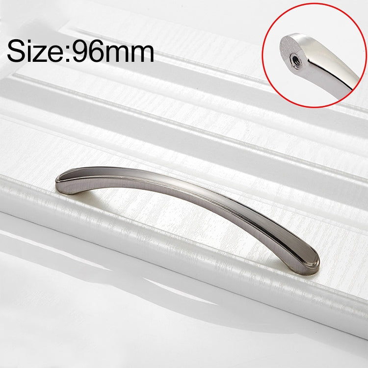 5 PCS 4093-96 Double White Zinc Alloy Cabinet Drawer Door Handle