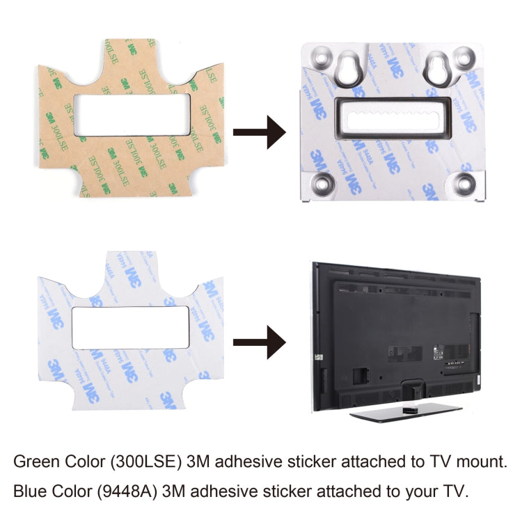 Universal TV Wall-mounted Stand Bracket Holder LED Monitor Television(Silver)