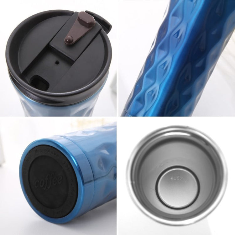 500ml Irregular Double Layer 304 Stainless Steel Thermos Cup