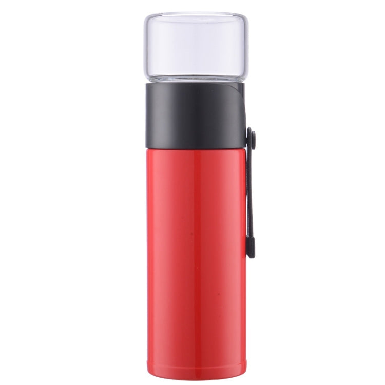 400ml 304 Stainless Steel Glass Cover Thermos Cup