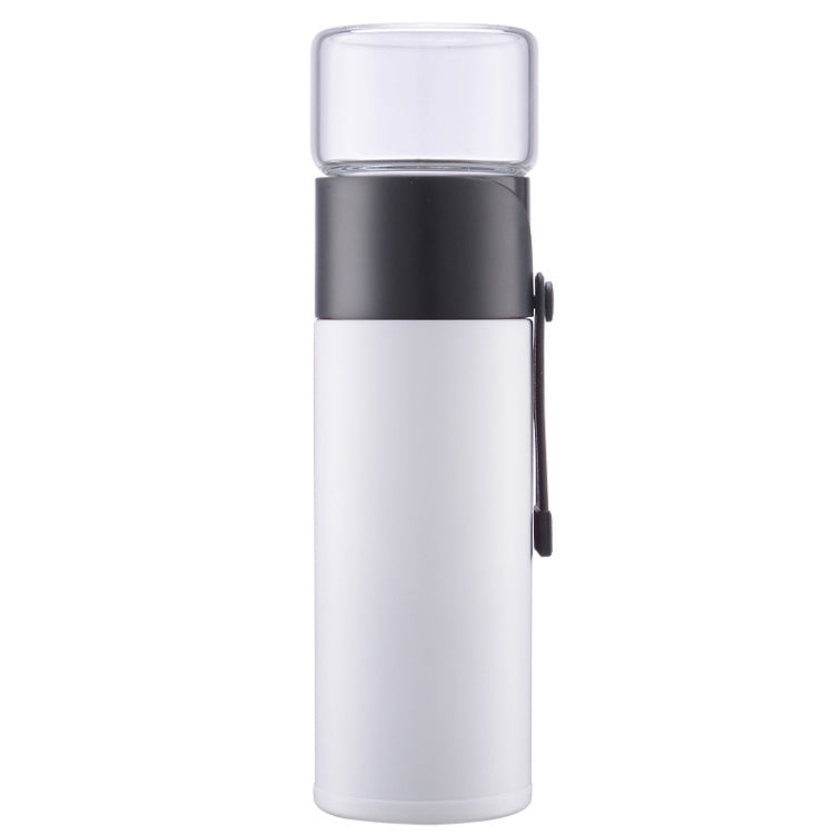400ml 304 Stainless Steel Glass Cover Thermos Cup