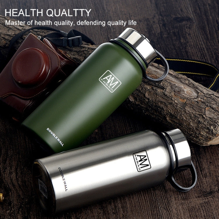 1500ml Outdoor Vacuum Stainless Steel Heat Insulation Cup Portable Large Capacity Sports Bottle
