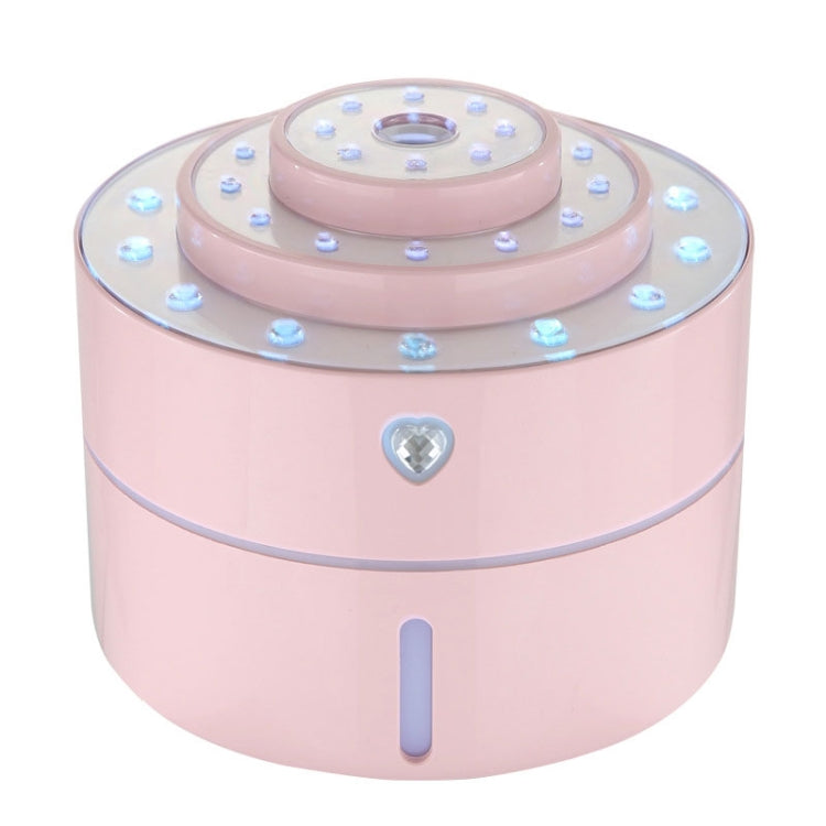 Diamonds Humidifier Desktop Car Night Light USB Sprayer Automatic Alcohol Sprayer, Capacity: 260mL, Normal Version