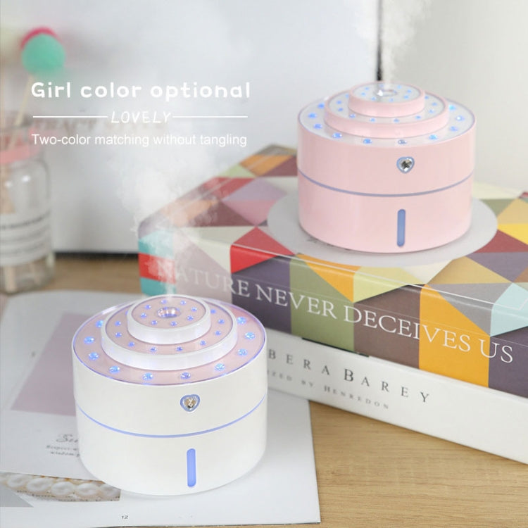 Diamonds Humidifier Desktop Car Night Light USB Sprayer Automatic Alcohol Sprayer, Capacity: 260mL, Normal Version