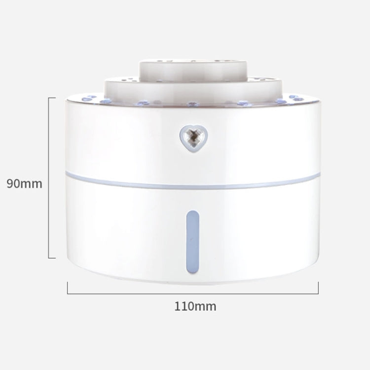 Diamonds Humidifier Desktop Car Night Light USB Sprayer Automatic Alcohol Sprayer, Capacity: 260mL, Battery Version