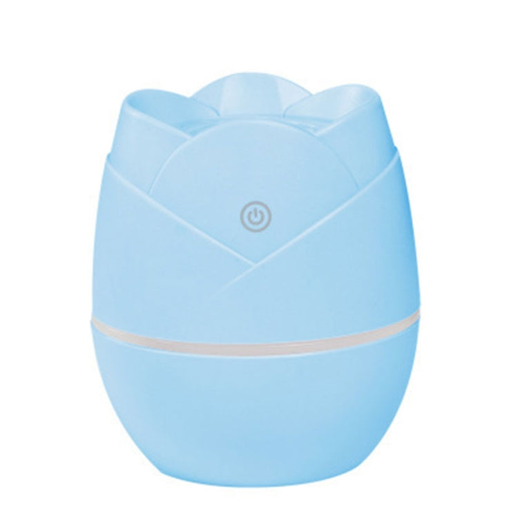 Rose Humidifier USB Mini Desktop Office Air Purifier Automatic Alcohol Sprayer with Night Light, Capacity: 50mL