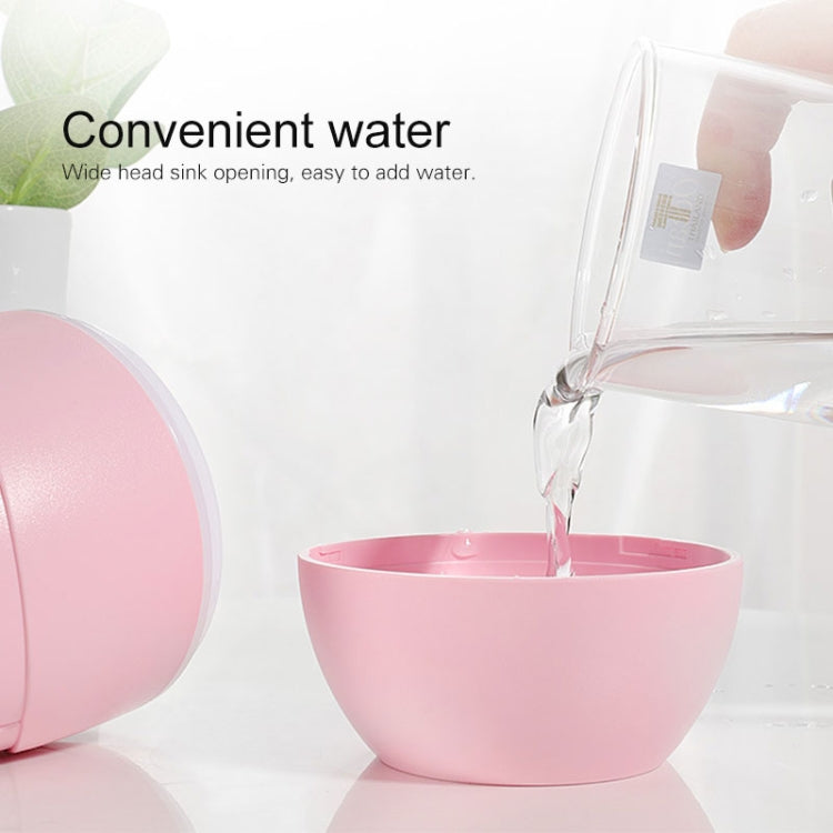 Rose Humidifier USB Mini Desktop Office Air Purifier Automatic Alcohol Sprayer with Night Light, Capacity: 50mL