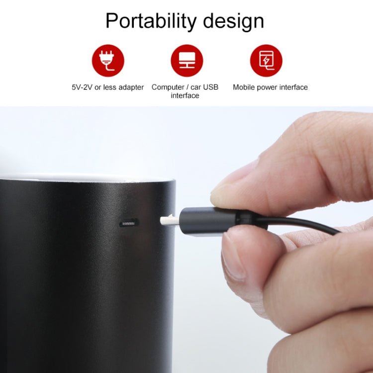 KXQ04 USB Aroma Diffuser (Black)