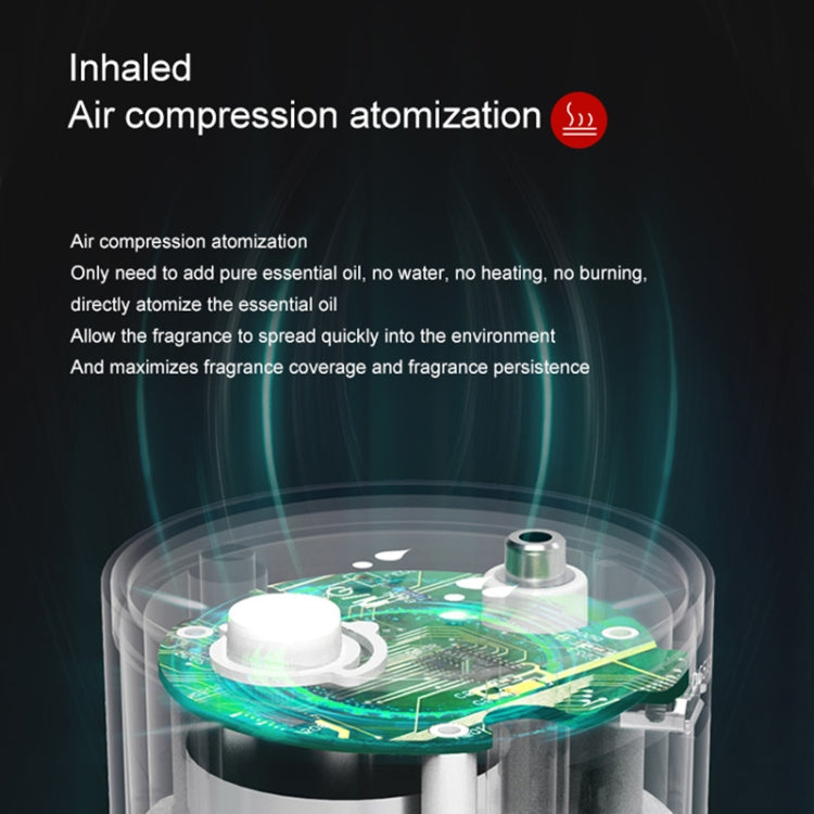 KXQ04 USB Aroma Diffuser (Black)