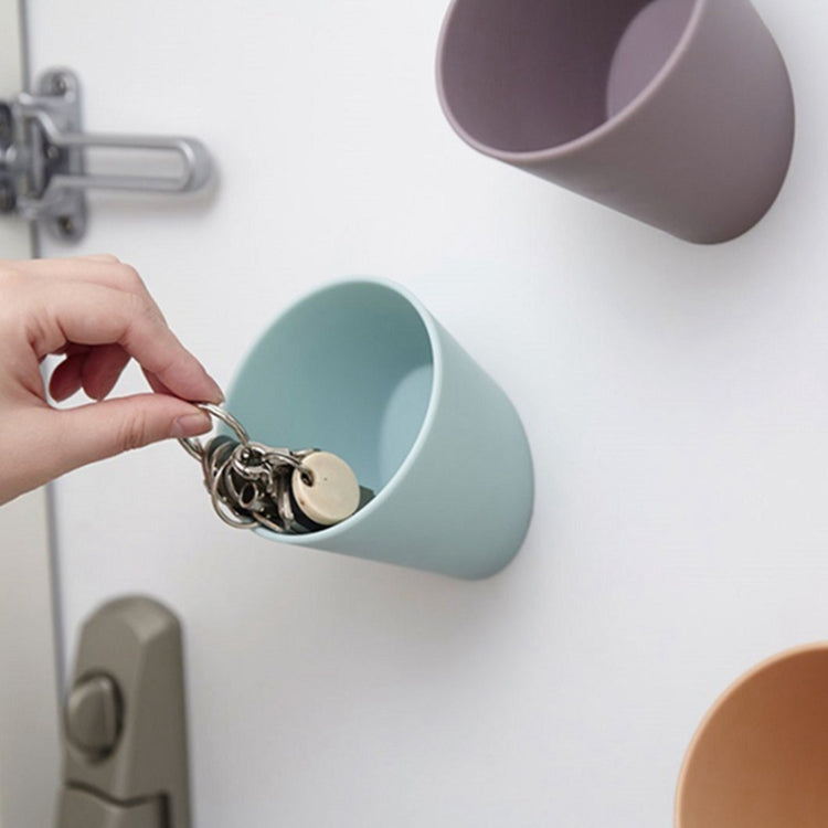 3 PCS Portable Small Things Stickable Wall Storage Box, Random Color Delivery