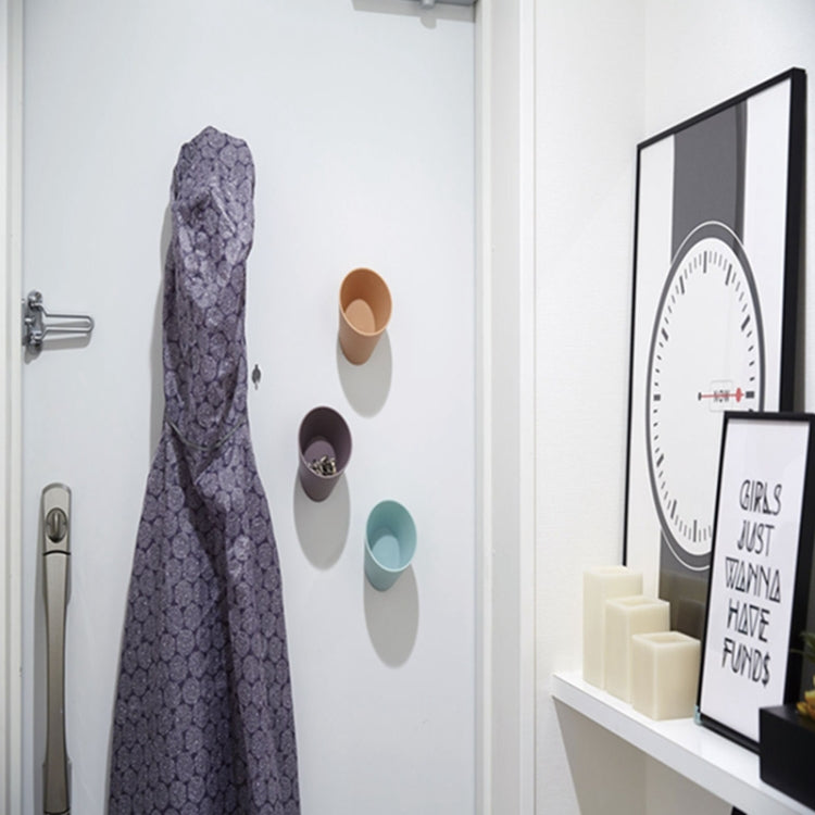 3 PCS Portable Small Things Stickable Wall Storage Box, Random Color Delivery