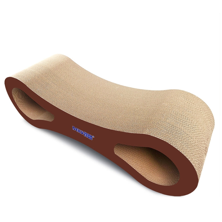 8-shaped Corrugated Paper Cat Scratch Board Cat Litter Claw Toy Cat Pet Supplies, Size:86x26.5cm