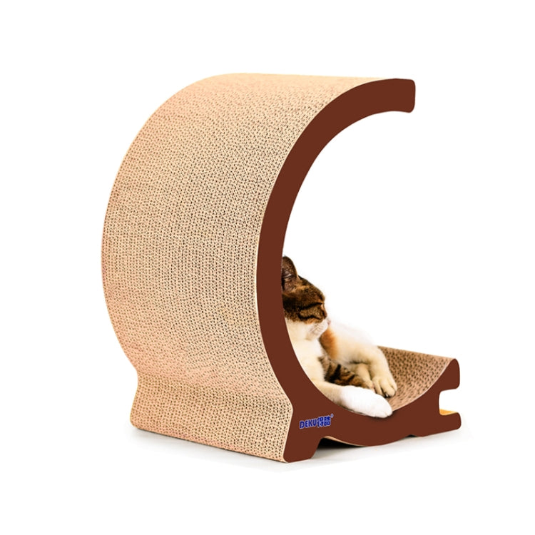 GD-Shaped Cat Litter Cat Scratch Board Cat Grinding Claw Toy for Cat Pet