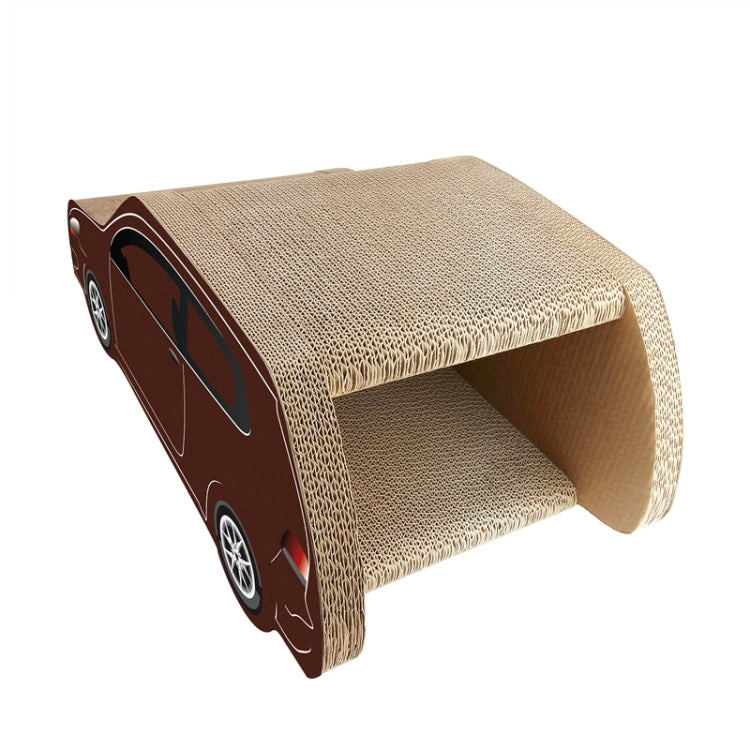 SUV Car Shaped Cat Litter Corrugated Paper Cat Scratch Board Grinding Claw Toy