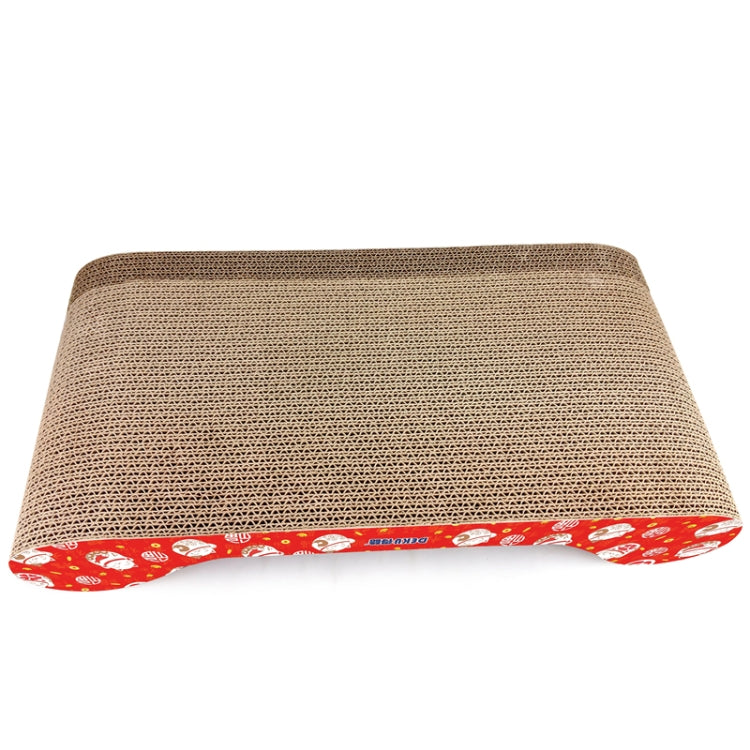 CP-016 Celebration Sofa Corrugated Paper Cat Scratch Board Grinding Claw Toy, Size: 60.5x28.2x14cm