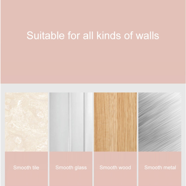 2pcs Wall-mounted Mop Storage Hooks No-stick Stick Kitchen Bathroom Brush Storage Tools