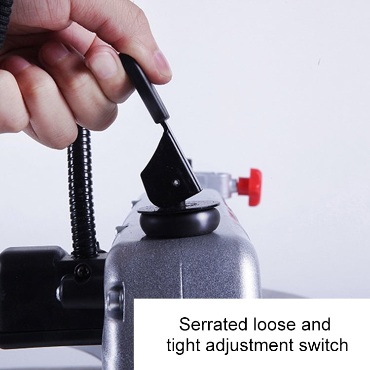 220V 150W Electric Curved Saw Saws Desktop Wire DIY Carved Machine Wire Cutting Woodworking Machine Tools, EU plug