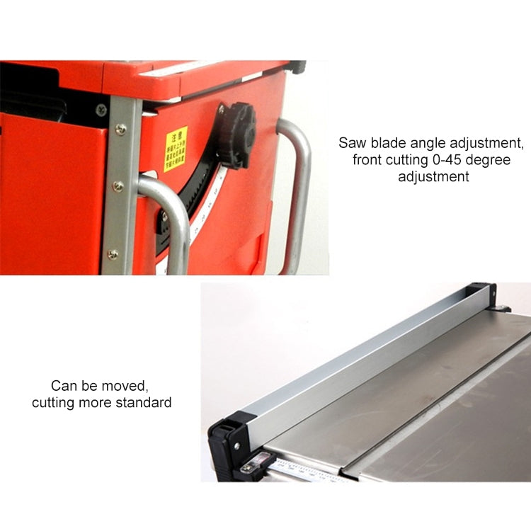 LC-ST-007 220V Clean Saw Floor Installation Saw Woodworking Table Saw Cutting Machine