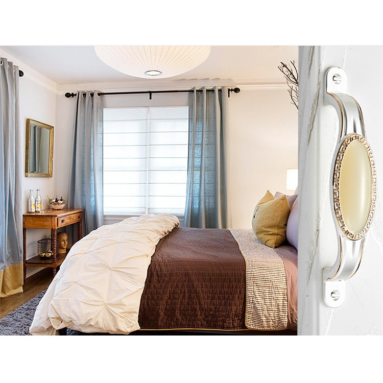 3 PCS 5008-128 Ivory White Beige Jade Cabinet Drawer Zinc Alloy Ivory White Jade Handle